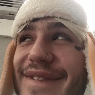 🐣 c314e048 Lil Peep Lil Peep, музыкант, портрет, певец, рэпер whatsapp sticker