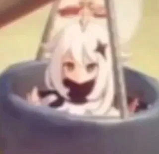 👽 a3c48067 Paimon Genshin Impact 페이몬, 원신, 애니메이션 캐릭터, 비디오 게임, 카와이 whatsapp sticker