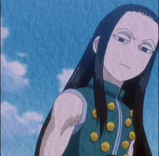 😠 bb986d7d Illumi Zoldyck Hunter x Hunter 애니메이션, 만화, 헌터x헌터, 이르미 조르딕, 캐릭터, 조르딕 가문, 헌터헌터 whatsapp sticker