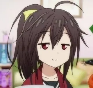 🌝 b7a9f6ae 动漫, 得意, 女孩, 卡通, 角色, 漫画 telegram sticker