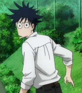 😐 df7bd9f3 动漫, 男性, 惊讶, 男人, 卡通 telegram sticker