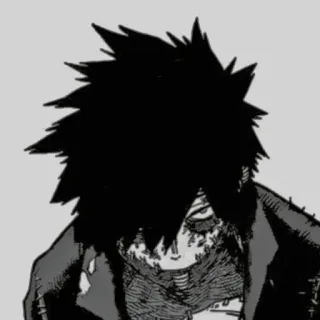 ⚡️ 0e377338 Dabi My Hero Academia 达比, 我的英雄学院, 动漫, 漫画, 反派, 火焰 whatsapp sticker