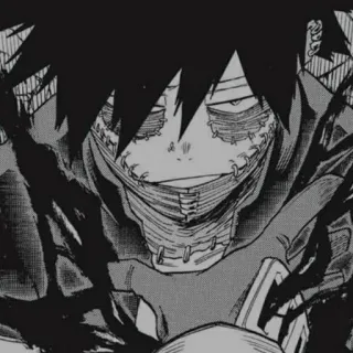 ⚡️ 2be41974 Dabi My Hero Academia 荼毘, 我的英雄学院, 动漫, 漫画, 反派 whatsapp sticker