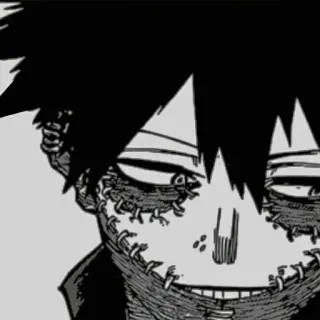 ⚡️ fddd982b Dabi My Hero Academia 达比, 我的英雄学院, 漫画, 动漫, 反派 whatsapp sticker
