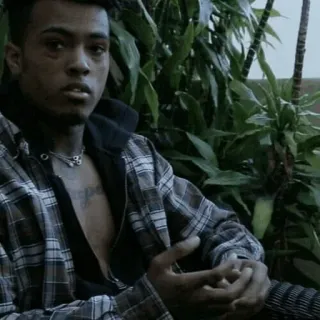 😐 1424f71c XXXTentacion rapper, music, XXXTentacion, musician telegram sticker