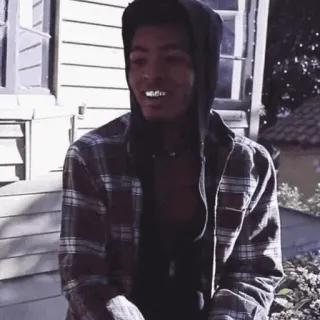 🖤 5bddaf13 XXXTentacion แร็ปเปอร์, ดนตรี, ภาพเหมือน, xxxtentacion, นักดนตรี telegram sticker