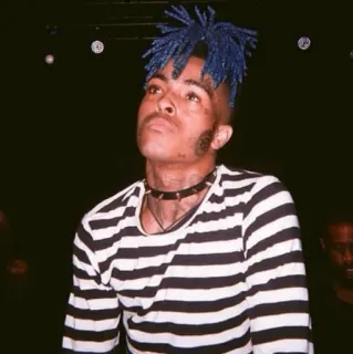 🖤 6b190677 XXXTentacion แร็ปเปอร์, เพลง, xxxtentacion, ศิลปิน, นักดนตรี telegram sticker