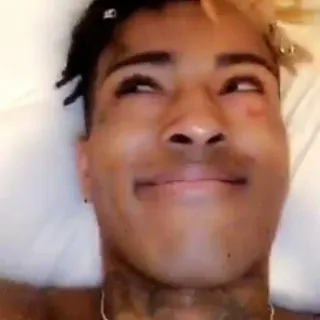 😀 1608f09b XXXTentacion 人物, 说唱歌手, 名人, 音乐, 肖像, xxxtentacion telegram sticker