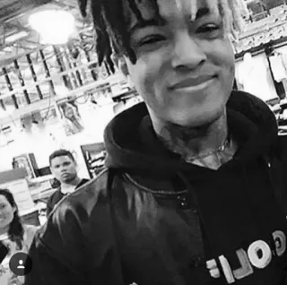 😌 1c1921d7 XXXTentacion 说唱歌手, 音乐, 艺术家, 肖像 telegram sticker