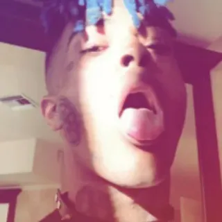 💜 1d047de3 XXXTentacion 说唱歌手, 音乐, XXXTentacion telegram sticker