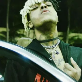 😌 7774300b XXXTentacion 说唱歌手, 音乐家, XXXTentacion, 歌手, 艺术家, 名人 telegram sticker