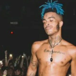 😐 7c9cd2cd XXXTentacion 说唱歌手, 音乐, XXXTentacion, 肖像, 艺术家 telegram sticker