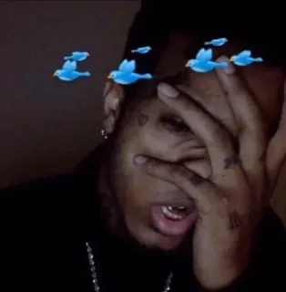 💜 a69a0547 XXXTentacion 说唱歌手, 音乐人, 歌手 telegram sticker