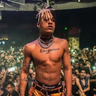 😐 ef22459c XXXTentacion 说唱歌手, 音乐, XXXTentacion, 音乐家 telegram sticker