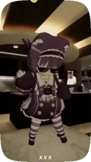 🌙 ddd4bc89 XXX Anime, Dibujo animado, Personaje, Gafas, Mono telegram sticker