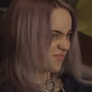 🕸 c8149ce5 Billie Eilish 歌手, ミュージシャン, ポップ, セレブ, ビリー・アイリッシュ telegram sticker
