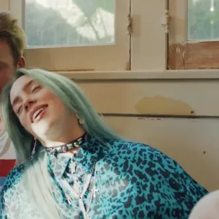 🕸 fd8318c7 Billie Eilish ビリー・アイリッシュ, 歌手, 有名人, 人 telegram sticker