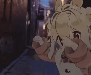 🌌 a23850e9 Anime, Dessin animé, Illustration, Personnage, Kawaii telegram sticker