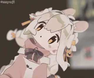 😯 e9d8a2de Anime, Mignon, Animal, Dessin animé, Illustration, Kawaii telegram sticker