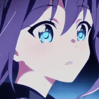 🐾 1e7579c1 อนิเมะ, มังงะ, การ์ตูน, ผู้หญิง, ภาพเหมือน, ตาสีฟ้า telegram sticker