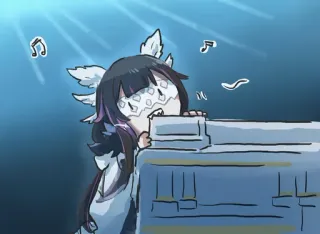 🎭 cf47a606 Anime, Cartoon, Musik, Figur telegram sticker