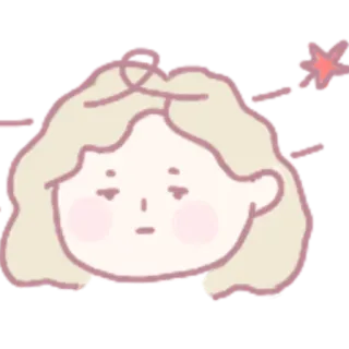 😐 1a2dbd34 desenho animado, rosto, ilustração, cansado, tonto whatsapp sticker