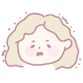 😬 994f5403 desenho animado, rosto, pessoa, ilustração, desenho, adesivo whatsapp sticker