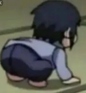 😎 e7d623df Anime, Manga, Baby, Krabbeln, Cartoon telegram sticker