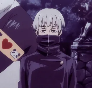 ☁️ 45c482a9 Toge Inumaki Jujutsu Kaisen Anime, Manga, Jujutsu Kaisen, Toge Inumaki, Fluchtechnik telegram sticker