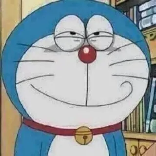 💈 56aa8f36 Doraemon doraemon, anime, desenho animado, sorriso irônico, gato whatsapp sticker