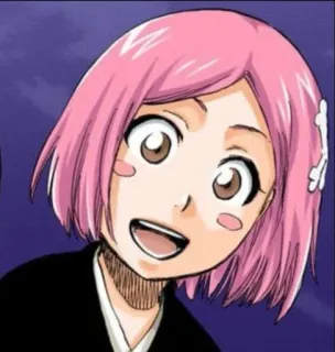 🍥 3e385d2f Yachiru Kusajishi Bleach аниме, манга, блич, ячиру, кусаджиши telegram sticker
