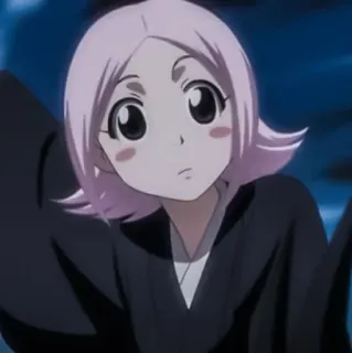 🍥 dfe6c791 Yachiru Kusajishi Bleach Аниме, Манга, Персонаж, Розовые волосы telegram sticker