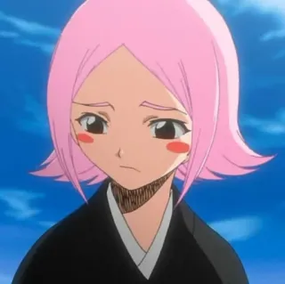 🍥 e2c71cf9 Yachiru Kusajishi Bleach Аниме, Персонаж, Розовые волосы, Манга, Ячиру Кусаджиши telegram sticker