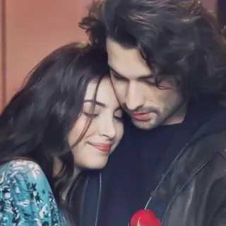 😍 1c1b2011 coppia, romance, amore, affetto, relazione, abbraccio, abbracciare, persone telegram sticker