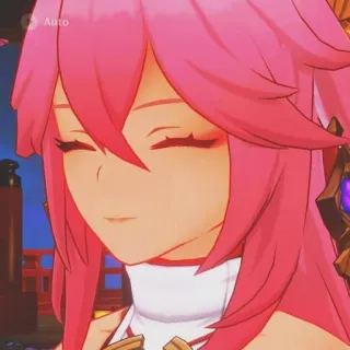 🌟 45c53981 Yae Miko Genshin Impact Anime, Videogioco, Genshin Impact, Yae Miko, Personaggio whatsapp sticker