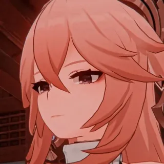 🌟 a3b77a4c Yae Miko Genshin Impact Anime, Genshin Impact, Yae Miko, Personaje de videojuego whatsapp sticker