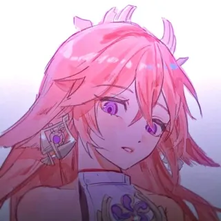 🔮 0e168919 Yae Miko Genshin Impact Аниме, Игра, Яэ Мико, Genshin Impact, Персонаж telegram sticker