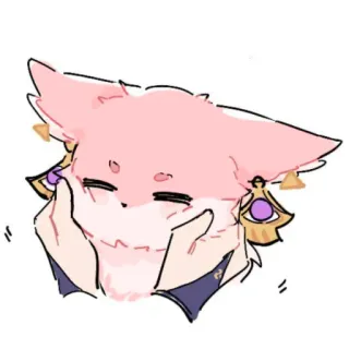 🌸 969f0ce5 Аниме, Мультфильм, Стикер, Яэ Мико, Genshin Impact, милый telegram sticker