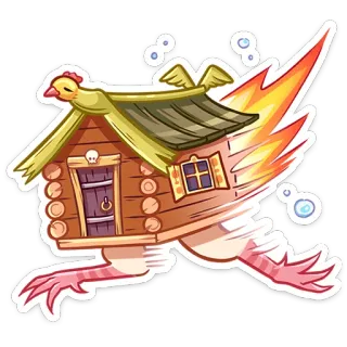 Яга Константиновна :: @stickroom telegram stickers
