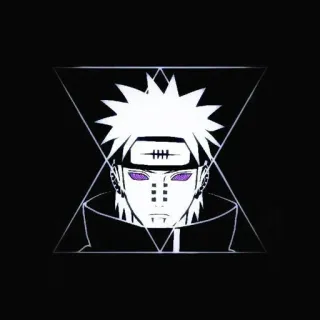 👿 fcdf4dc7 Pain Naruto Anime, Manga, Pain, Naruto, Karakter telegram sticker