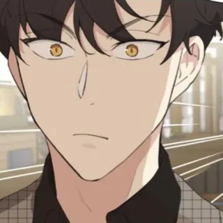 🐈‍⬛ 45b1a789 Anime, Mann, Cartoon, Charakter whatsapp sticker