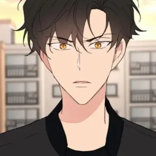 🐈‍⬛ b8bf3a49 Anime, Charakter, Mann, gutaussehend whatsapp sticker