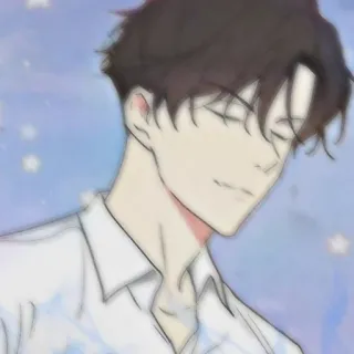 🐈‍⬛ eef71774 Anime, Manga, Cartoon, Mann, Typ, Illustration, Zeichnung whatsapp sticker