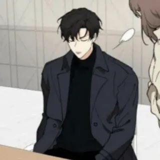 🎗 13eb1301 애니메이션, 만화, 남자, 캐릭터, 드로잉, 일러스트, 미술 telegram sticker