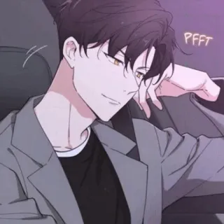 🎗 159c4515 PFFT 남자, 애니메이션, 흥, 캐릭터, 한국, 만화, 잘생긴 telegram sticker