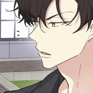 🎗 26c50827 남자, 초상화, 애니메이션 스타일, 남성, 만화 캐릭터, 잘생긴, 아시아인 telegram sticker