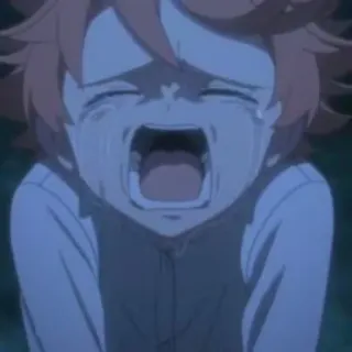 😭 9640a1c7 anime, menangis, sedih, emosional, air mata, manga telegram sticker