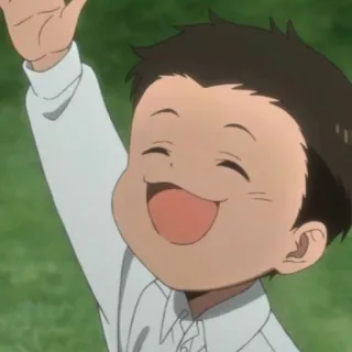 😅 f0e1dfa7 Anime, Anak, Anak laki-laki, Senyum, Senang, Lucu telegram sticker