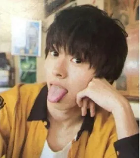 😛 a1f10f44 人, 舌, 男, 表情, 人間 telegram sticker