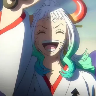 🙂 cbbf1ec9 Yamato One Piece Anime, One Piece, Yamato, Charakter, Manga telegram sticker